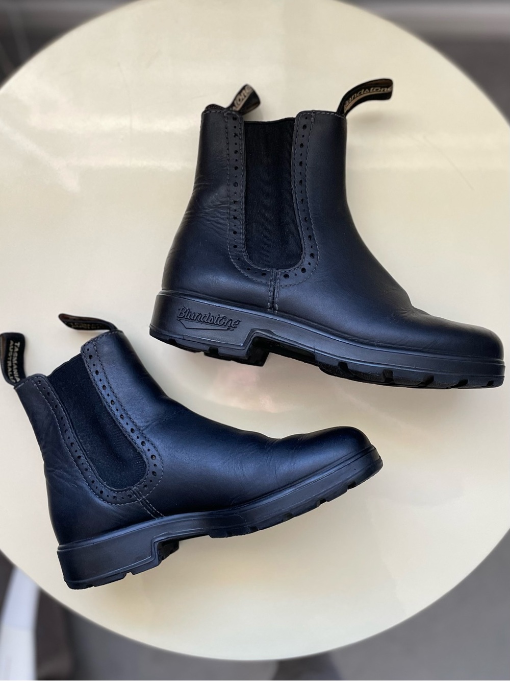 Blundstone 1448 Black Chelsea Boots Size 3.5 / US 6